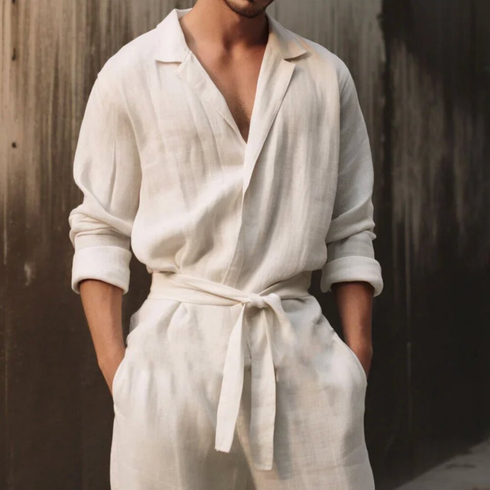 Linen Jump Suit